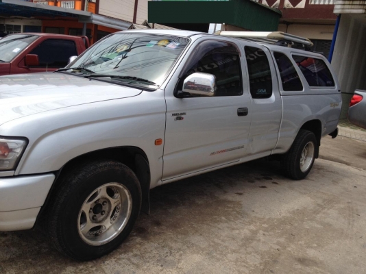 2002 TOYOTA, HILUX TIGER 2.5 E X-TRA CAB D4D (ABS /AIRBAG) โฉม X-TRA CAB สีบรอนซ์ เกียร์ธรรมดา
