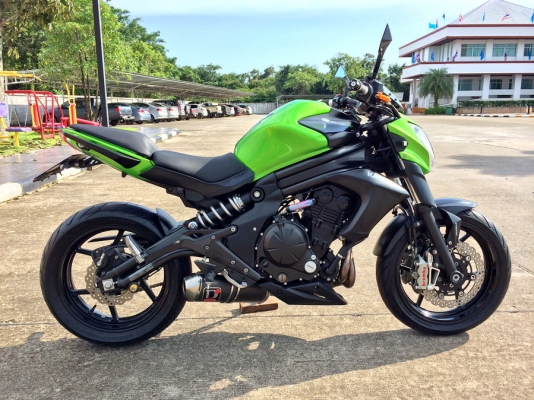 KAWASAKI ER6N ปี2013 แต่งเกือบล้น สภาพใหม่ ทะเบียนพร้อมโอน 209,000 -
