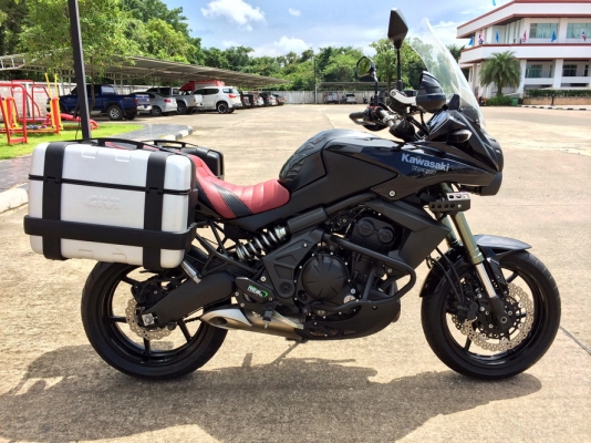 KAWASAKI VERSYS 650cc ปี2012 แต่งท่วมคัน สวยหล่อ วิ่งน้อย ทะเบียนพร้อม 245,000 -
