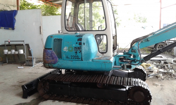 ขายแบคโค pc40-7 หัวเก๋ง ราคา335000 บาท ขายด่วน พร้อมหัวเจาะ