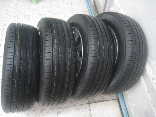 ขายล้อแม็กป้ายแดง Mazda 3 16"x6.5" พร้อมยางปี14  สนใจติดต่อเล็กคลองสามครับ 081-3747940