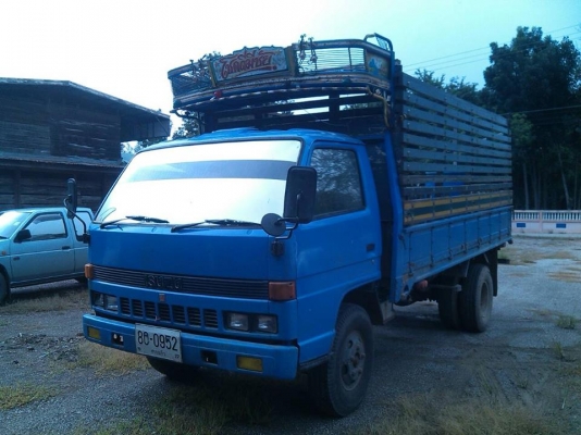 **380,000 บ.ต่อรอง**ขาย6ล้อ115ประกอบ NPR59L 4BD1-115HP เครื่องเดิมเกียร์เดิม FหลังHINO คานหน้าเดิม5น็อต พ.พาวเวอร์ สโลวกลาง เครื่องดีแน่น แรง เกียร์ดีไม่หลุด(เกียร์สั้น) ช่วงล่างคัสซีสวยเดิม ไม่ปะ ไม่ผุ กระบะปูพื้นเหล็ก คอกไม้เกษตรสภาพสวยยาว4.30ม. พื้นดีไ