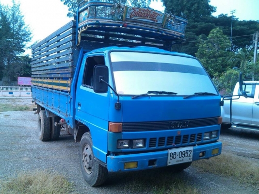 **380,000 บ.ต่อรอง**ขาย6ล้อ115ประกอบ NPR59L 4BD1-115HP เครื่องเดิมเกียร์เดิม FหลังHINO คานหน้าเดิม5น็อต พ.พาวเวอร์ สโลวกลาง เครื่องดีแน่น แรง เกียร์ดีไม่หลุด(เกียร์สั้น) ช่วงล่างคัสซีสวยเดิม ไม่ปะ ไม่ผุ กระบะปูพื้นเหล็ก คอกไม้เกษตรสภาพสวยยาว4.30ม. พื้นดีไ