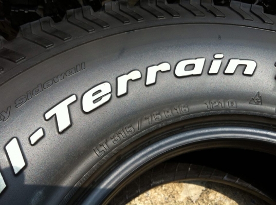ขายยาง BF Goodrich All-terrain ขนาด 315 75 r16 สวยๆ ขายยาง BF Goodrich All-terrain ขนาด 315 75 r16 สวยๆ