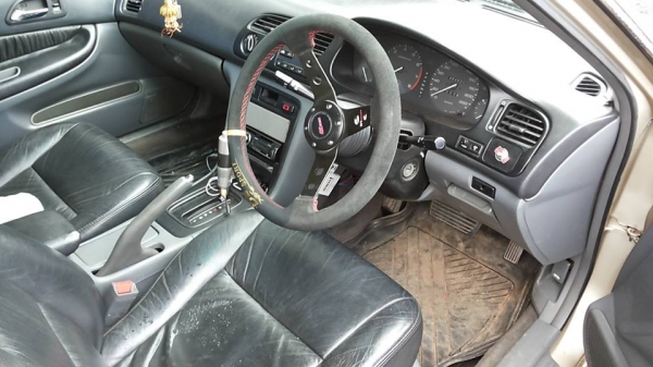 **134,000 บ.ต่อรอง**ขายรถเก๋งราคาเบาๆ HONDA ACCORD 2.2 V-TEC โฉมท้าย2ก้อน ปี39/96 ติดLPG (ลงเล่ม) เครื่องดีแน่น แรง ความร้อนปกติ น้ำไม่ดัน ฝาไม่รั่ว เกียร์AUTO เข้าง่ายไม่หลุด ช่วงล่างหนึบ ภายในสวย คอนโซลเต็ม พ.พาวเวอร์ ก.ไฟฟ้า ปรับข้างไฟฟ้า เบาะหนัง แอร์