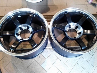 ล้อTE37 ขอบ18 ก9 6รู