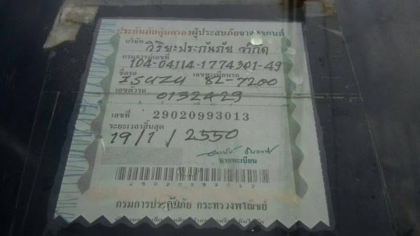 ขายถูกรถหกล้อดัมพ์ ISUZU