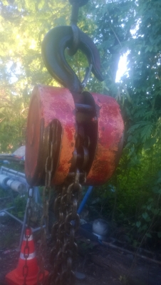 ขายรอกขนาด5ตันยกสูง3เมตร