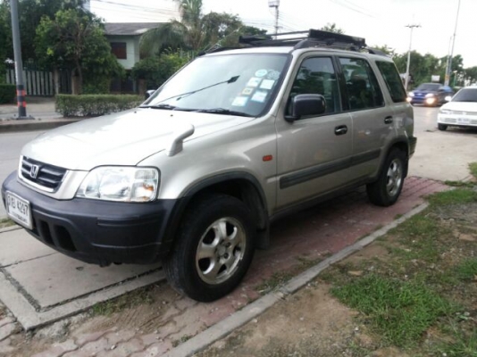 HONDA CRV สวยงามเดิมๆ ปี 2000 ตัวท๊อป แก๊สหัวฉีด