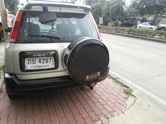 HONDA CRV สวยงามเดิมๆ ปี 2000 ตัวท๊อป แก๊สหัวฉีด