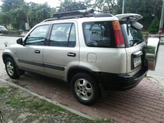 HONDA CRV สวยงามเดิมๆ ปี 2000 ตัวท๊อป แก๊สหัวฉีด