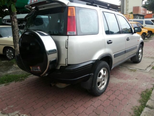 HONDA CRV สวยงามเดิมๆ ปี 2000 ตัวท๊อป แก๊สหัวฉีด