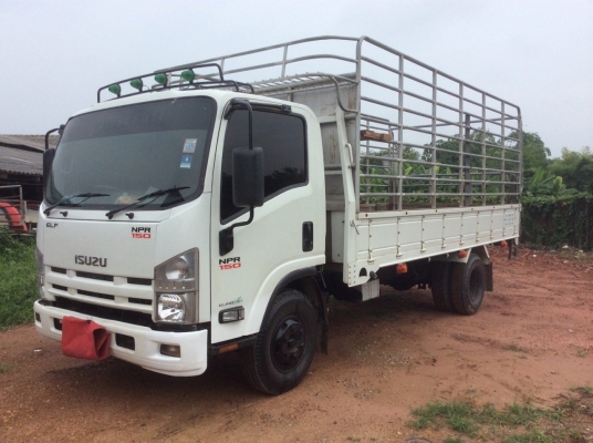 ISUZU NPR 150แรง ปี51 วิ่ง7x,xxx ยาว 5 ม. รถสวยพร้อมใช้งาน ขาย760,000 บาท