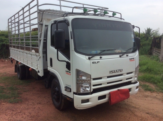 ISUZU NPR 150แรง ปี51 วิ่ง7x,xxx ยาว 5 ม. รถสวยพร้อมใช้งาน ขาย760,000 บาท
