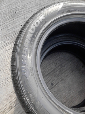 195/60R15 HANKOOK QX OPTIMO  มี 2 เส้น TEL.081-427-3941