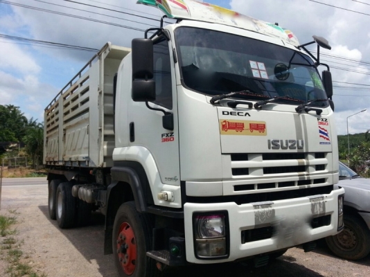 รถอีซูซุ 10 ล้อดั้ม  FXZ  360  แรงม้า. ปี 53  ( ขายแม่ , ลูก )   สนใจติดต่อ 081 - 6079515