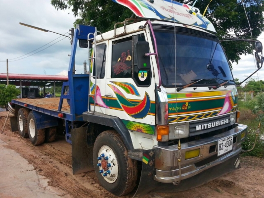 ขายเทรลเลอร์MITSUBISHI FN527M-TD เครื่อง6D16 2เพลา ขึ้นPC200ได้ เครื่องดี คัชซีสวย พ.เพาเวอร์ เบรกทิฟฟี่ แอร์เย็น สภาพพร้อมใช้งาน เอกสารพร้อมโอน สนใจโทร090-8588220คุณนะ ID:narong498 หรือwww.truck.in.th/498