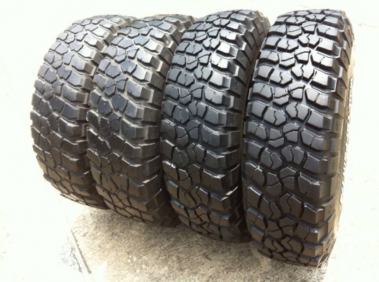 ขายยางMud-Terrain33" หน้าแคบ BF Goodrich KM2 255 85 r16