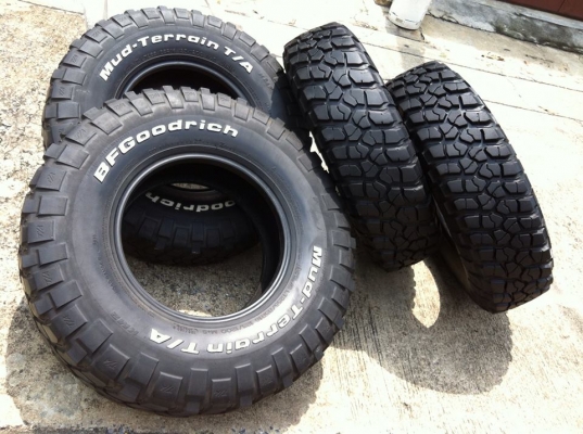 ขายยางMud-Terrain33" หน้าแคบ BF Goodrich KM2 255 85 r16