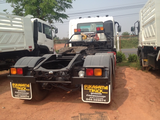 ขายหัวลาก FUSO SUPERGRATE 380 แรงม้าระบบน้ำมัน เช็คใหม่ทำใหม่ทุกจุดพร้อมทะเบียน พร้อมรับประกัน เครื่อง, เกียร์, เฟืองท้าย สนใจแบบไหนเราสามารถสั่งประกอบใหม่ได้เลย เช็คใหม่ทุกจุด เน้นงานคุณภาพมาตรฐาน