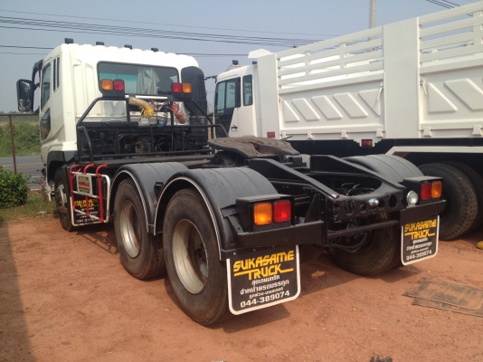 ขายหัวลาก FUSO SUPERGRATE 380 แรงม้าระบบน้ำมัน เช็คใหม่ทำใหม่ทุกจุดพร้อมทะเบียน พร้อมรับประกัน เครื่อง, เกียร์, เฟืองท้าย สนใจแบบไหนเราสามารถสั่งประกอบใหม่ได้เลย เช็คใหม่ทุกจุด เน้นงานคุณภาพมาตรฐาน