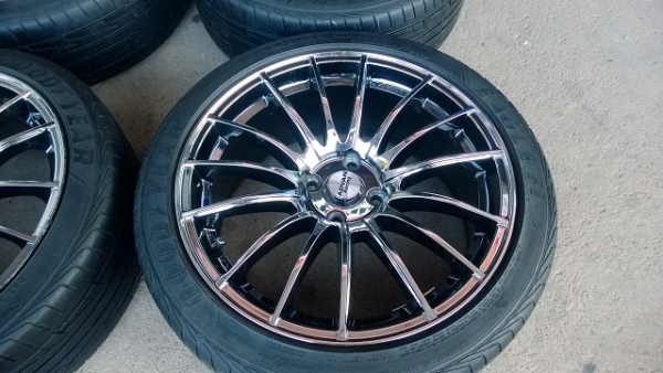 ขาย ล้อ 17 โครเมี่ยม สวยสวย คับ