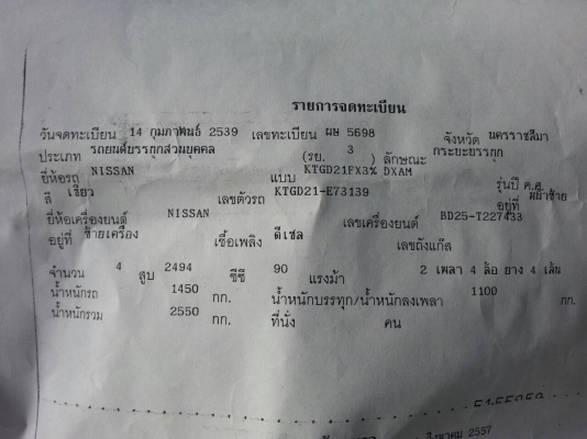ขายกระบะNISSAN ปี39 จอโค้ง 90แรงม้า พ.เพาเวอร์ เครื่องดี คัชซีสวย แอร์เย็น สภาพพร้อมใช้งาน เอกสารพร้อมโอน จัดไฟแนนซ์ได้ สนใจโทร090-8588220คุณนะ ID:narong498 หรือwww.truck.in.th/498