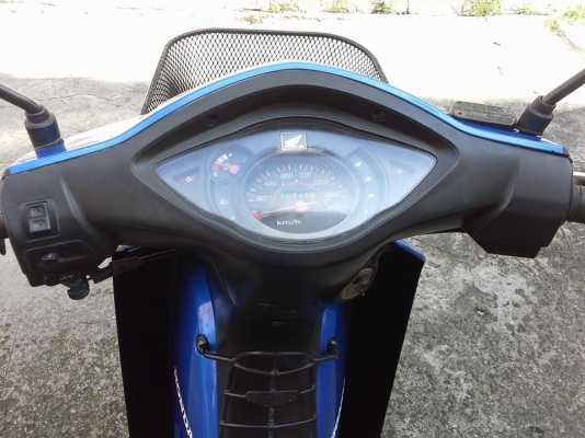 Wave 100 uboox ปี 49 กุญแจใหญ่ สีน้ำเงิน ดำ รถบ้าน สวย เครื่องเดิมๆ มีเอกสารครบ