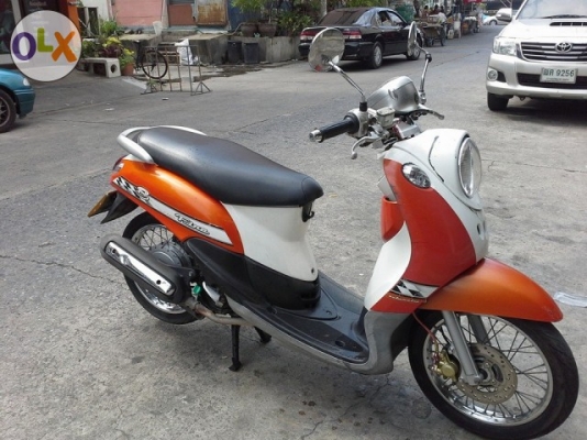 Fino สีส้ม เครื่องเดิมๆแน่น ชุดสีสด มีรอยด้านหน้า มีเล่ม เอกสารครบ