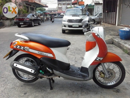 Fino สีส้ม เครื่องเดิมๆแน่น ชุดสีสด มีรอยด้านหน้า มีเล่ม เอกสารครบ