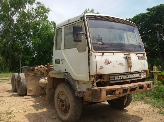 ขายรถ Mitsubishi FN527 MA เครื่อง 6D16 195 แรง เกียร์ 10 Speed หัวคัสซี พร้อมอุปกรรณ์ดั้ม