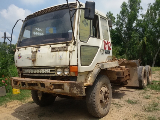 ขายรถ Mitsubishi FN527 MA เครื่อง 6D16 195 แรง เกียร์ 10 Speed หัวคัสซี พร้อมอุปกรรณ์ดั้ม