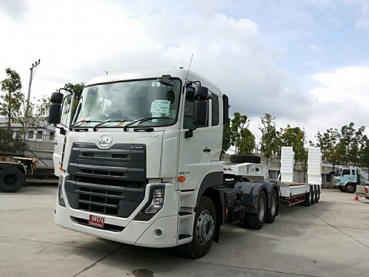 บริการขนย้ายเครื่องจักรกลหนัก ( หางพิเศษ 3เพลา)