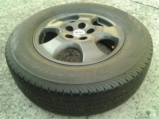 ขายแม็กซ์ VIGO CHAMP ขอบ 16" พร้อมยางบริสโตนดูราวิด 215/65/16" ปี13 สวยๆ ขายแม็กซ์ VIGO CHAMP ขอบ 16" พร้อมยางบริสโตนดูราวิด 215/65/16" ปี13 สวยๆ