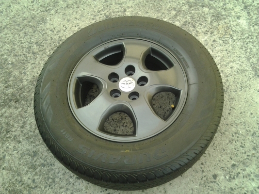 ขายแม็กซ์ VIGO CHAMP ขอบ 16" พร้อมยางบริสโตนดูราวิด 215/65/16" ปี13 สวยๆ ขายแม็กซ์ VIGO CHAMP ขอบ 16" พร้อมยางบริสโตนดูราวิด 215/65/16" ปี13 สวยๆ