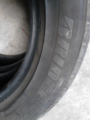 215/55R16 BRIDGESTONE TURANZA GR-90 ปี 2012 มี 2 เส้น TEL.081-427-3941