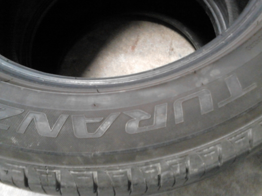 215/55R16 BRIDGESTONE TURANZA GR-90 ปี 2012 มี 2 เส้น TEL.081-427-3941