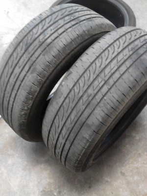 215/55R16 BRIDGESTONE TURANZA GR-90 ปี 2012 มี 2 เส้น TEL.081-427-3941