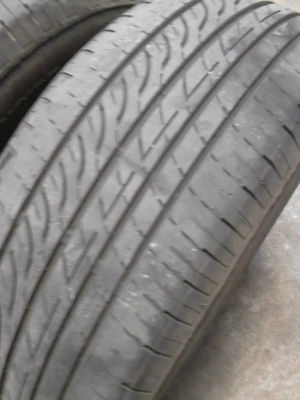 215/55R16 BRIDGESTONE TURANZA GR-90 ปี 2012 มี 2 เส้น TEL.081-427-3941