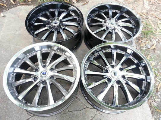 ขอบ20  งานนอกครับใส่กระบะ6รู