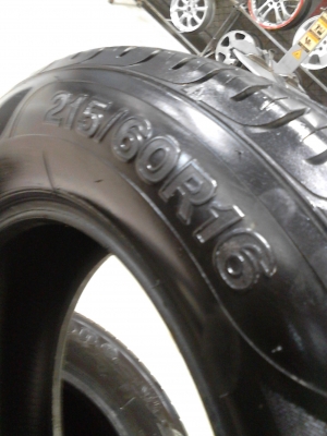 215/60R16 Firestone TZ700 ชุด 4 เส้น สวยมาก ดอกยางหนาเสมอ ปี2012 ( 4412 ) ชุด 4 เส้น  TEL.081-427-3941