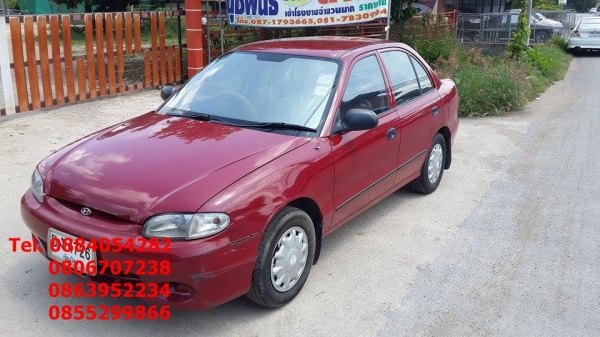 ขาย Hyundai Accent สีแดงสวยๆ ราคา 49,000 บาท ++++++++