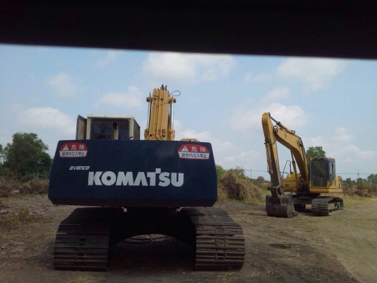 ขายรถแบ็คโฮ KOMATSU PC200-5 ซีเรียล 60,xxx เอกสารเล่มทะเบียน