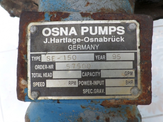 ขายหัวปั้มน้ำหอยโข่ง ของGermany ขนาด เข้า 6 นิ้ว