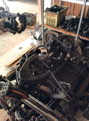 ดีเคเซียงกง เพลาหน้าทั้งชุด เซิฟ สวยงามเก่าเเท้ญี่ปุ่น