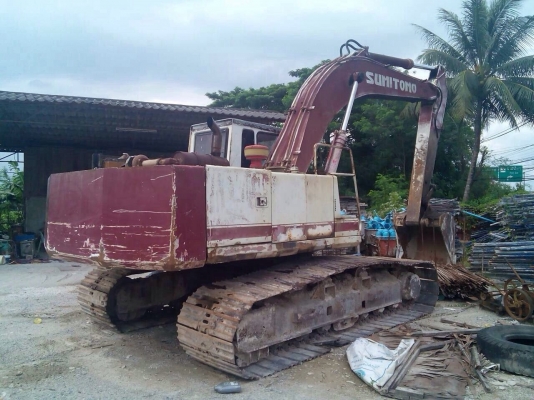 ขายรถแบคโฮ SUMITOMO F2 แอร์ เล่มทะเบียนพร้อม สนใจโทร 081-970-1072