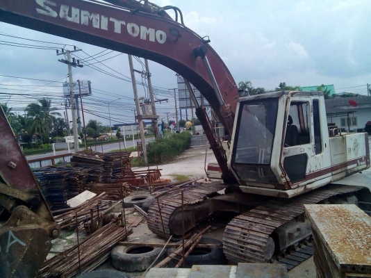 ขายรถแบคโฮ SUMITOMO F2 แอร์ เล่มทะเบียนพร้อม สนใจโทร 081-970-1072 ขายรถแบคโฮ SUMITOMO F2 แอร์ เล่มทะเบียนพร้อม สนใจโทร 081-970-1072
