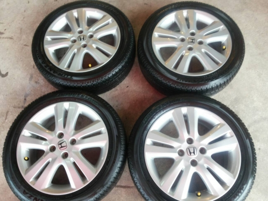 ล้อเดิมJazzขอบ16พร้อมยาง บริสโตนปี 12