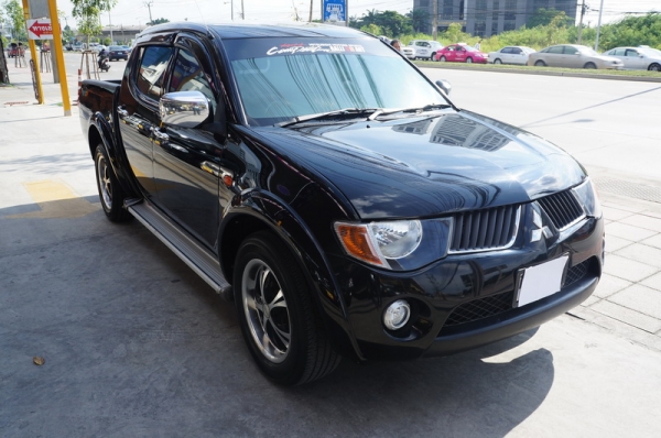 MITSUBISHI TRITON 4 ประตู ปี 2008 รถสวย พวงมาลัยพาวเวอร์ แอร์เย็น ล้อ MAX แต่ง เครื่องเดิมแน่นๆ ช่วงล่างดี เบาะสภาพดี ภายในสภาพสวย สีสวย รถพร้อมใช้งานทันที จัดไฟแนนได้