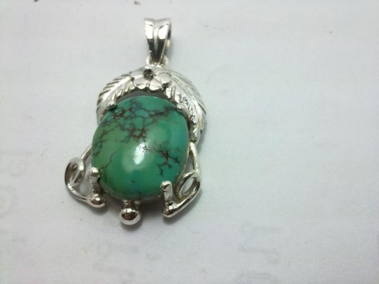 จี้เงินพลอยเทอร์ดอยส์